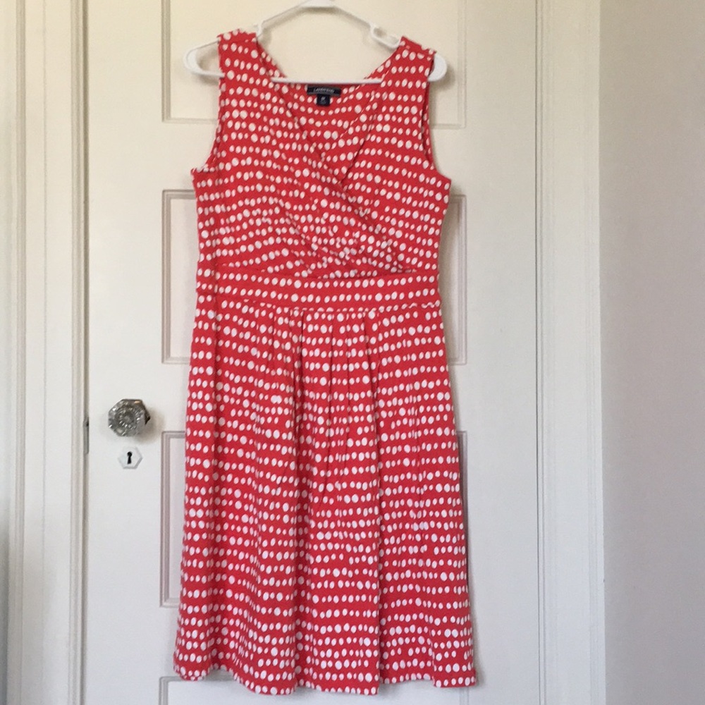 Lands’ End Sleeveless Wrap Dress
